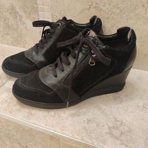 Geox Black Ankle Boots & Booties